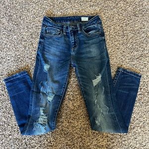 Bridge by Gly Mid Rise Ankle Skinny Jeans